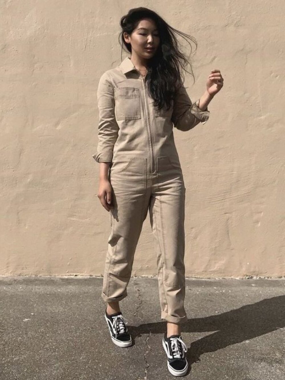 Madewell Dickies Beige Khaki Tan Coveralls, NEW
